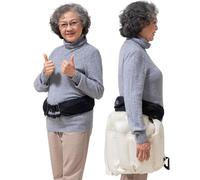 Cintura antifurto intelligente, airbag leggero per anziani, cintura di sicurezza unisex con allarme di monitoraggio remoto, posizionamento e funzione di registrazione sportiva, M