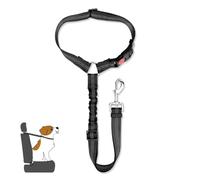 Cintura auto per Cani Regolabile, Cintura di Sicurezza Cani Auto con Fascia Elastica, Cintura di Sicurezza per Cani di Piccola e Media Taglia, Accessori per Cuccioli, Nero