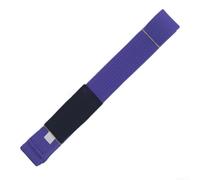 Cintura brasiliana per Jiu Jitsu per allenamento uniforme con bordi rinforzati e layout funzionale delle maniche a righe (A 3 viola)