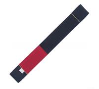 Cintura brasiliana standard per jiu jitsu stile competizione con maniche a righe classificate per tutte le discipline di BJJ (A 4 nero)