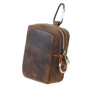 Cintura Card Bag Portafogli Marsupio Sacchetti Divertente Pack Titolari Chiave Moneta Portafogli Caccia Strumento di Stoccaggio Bag, Color caffè