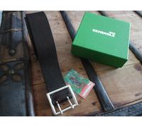 cintura cinta marrone da 45 mm doppio aggancio cuoio artigianale Seminole belt