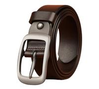 Cintura con fibbia ad ardiglione retrò da donna, semplice, for gonna, maglione, personalità, accessori for la vita(100cm,Coffee)