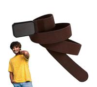 Cintura con fibbia magnetica - Cintura a sgancio rapido | Cinture con fibbia magnetica | Cinture da lavoro portatili da uomo | Bellt lavabile in lavatrice per lo sport, Caffè, Consulte la descripción