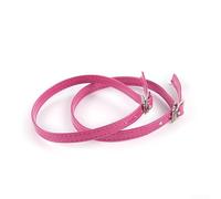 Cintura con fibbia staccabile con cinturino alla caviglia per tutti i tipi di tacchi e décolleté (rosso rosa)