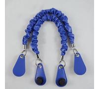 Cintura con Manici in Pelle Obag Effetto Stropicciato, Pieghe e Pieghe per O Bag, Accessori per Borse da Donna