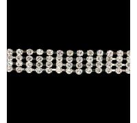 Cintura Con Strass Diamante Regolabile Catena In Vita Abito Moda Donne