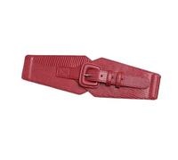 Cintura corsetto taglie forti, cinture da donna firmate for abiti, fasce elastiche larghe, cintura elastica, grande in vita per Abiti, Pantaloni e Cappotti(Red Corset)