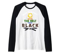 Cintura Da Bianco A Nero: Mantieni Le Arti Marziali Motivate Maglia con Maniche Raglan