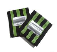 Cintura da ciclismo urbana e rurale con superfici riflettenti e cinghia completamente regolabile per una flessibilità reale (verde)