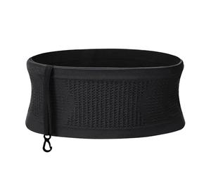 Cintura da corsa con tasche segrete invisibili, realizzata in materiale traspirante, perfetta per donne e uomini.