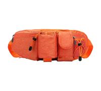 Cintura da corsa, impermeabile regolabile, 45 x 16 cm, per jogging, sport, esercizi, con porta bottiglia d'acqua, fitness per ciclismo, allenamento, passeggiate, viaggi, campeggio