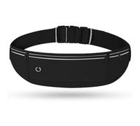 Cintura da corsa, marsupio, marsupio da corsa, marsupio da corsa per donne e uomini, marsupio per allenamento e jogging, accessori per la corsa (nero), nero, moderno