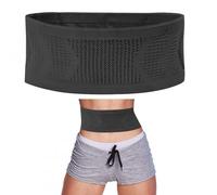 Cintura da Corsa Multifunzionale, Cintura Running Belt, Marsupio Running Sportivo Traspirante, Cintura Trail Running Escursionismo Unisex per Esercizi, Palestra, Ciclismo, Jogging, Camminate (L)