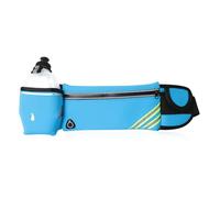 Cintura da corsa multifunzionale impermeabile marsupio jogging escursionismo finiture riflettenti Multi scomparto portaoggetti multi tasche sport marsupio colore blu, 100%