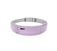 Cintura da corsa per uomo e donna, cintura da donna con tasca nascosta per bottiglia d'acqua, cintura da corsa regolabile e riflettente per corsa e ciclismo purple