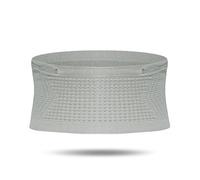 Cintura da corsa regolabile Cintura in vita nascosta in maglia Cintura portaoggetti Multifunzionale Maglia Traspirante Borsa nascosta Traspirante Storage Running Pack, Grigio, L