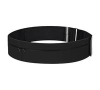 Cintura da corsa regolabile impermeabile con strisce riflettenti Marsupio per sport, viaggi, escursionismo, allenamento, cintura sportiva, Colore: nero., M