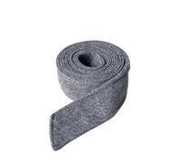 Cintura da donna in lana di lana, versatile alla moda per giacca e giacca da uomo, lunga e doppia aderenza, cintura per giacca, grigio., Taglia unica