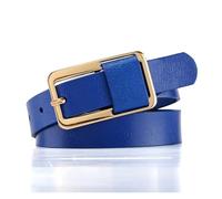 Cintura da donna in pelle, abito con vita larga, camicia cintura stretta sopra una, cinture for donne Per Donna(Blue)