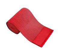 Cintura da donna in plastica avvolta con fibbia elastica addominale sport traspirante cintura in vita pancia Tucking biancheria intima, Rosso, D