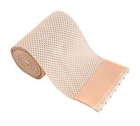 Cintura da donna in plastica avvolta con fibbia elastica addominale sport traspirante cintura in vita pancia Tucking biancheria intima, cachi, D