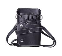 Cintura da Parrucchiere Sacca in giro for cinturino a spissori attrezzi kit borsetto for le forbici for compagnia(Black)