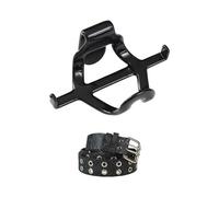 Cintura da passeggio con gancio musicale, supporto per Erhu, per esibizioni di Erhu, colore nero