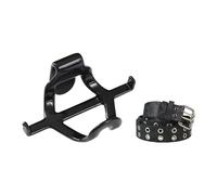 Cintura da passeggio con gancio musicale, supporto per Erhu, per esibizioni di Erhu, colore nero