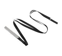 Cintura da Sposa in Ribbon Rhinestone Nero, 1 Pezzo