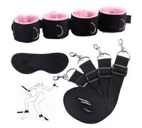 Cintura Da Yoga Per Coppia Rosa E Maschera Per Gli Occhi Per Una Migliore Qualità Della Vita Del Sonno