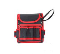 Cintura Degli Attrezzi Borsa da elettricista Borsa da viaggio in tela Borsa ispessita (Colore : Rouge, Size : As shown)