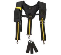 Cintura degli attrezzi Bretelle Carpentiere Imbottite Con Anelli di Fissaggio Per Uomini Elettricista Accessori Lavoro Bretelle Utensili Multifunzione Cintura