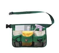Cintura Degli Attrezzi Oxford regolabile Strumento Grembiule Custodia con Tool Belt Bag Pulizia (Colore : verde, Size : 34x23cm)