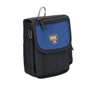 Cintura Degli Attrezzi Sacchetto della cinghia di tela di canapa multifunzionale dell'elettricista Carpenter Cintura for gli attrezzi Piccolo Casual (Colore : Blue, Size : Zipper)