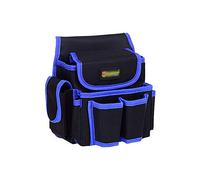 Cintura Degli Attrezzi Sacchetto multifunzionale del panno di Oxford Cintura for gli attrezzi Con 6 tasche Tecnico Tool Bag (Colore : Blue, Size : 22x13x17cm)