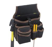 Cintura degli attrezzi - Tower Tead Back Takes, Cintura di stoccaggio multi -Poche nel tessuto Oxford per carpentieri Elettricisti Giardinieri - Organizzazione marteca contatori e pinze