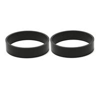 Cintura dell'aspirapolvere Aspirapolvere Le Cinghie zigrinate compatibili con Kirby Sentr. IA. G10, G10E. Banda di Gomma for aspirapolvere (2 pz) (Color : Black)