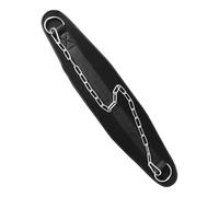 Cintura di allenamento con peso - Cintura tozzo con catena in acciaio per pull -up ponderati, salse, deadlift | Accessorio per il fitness di protezione della vita per uomini donne | Calisthenics, body