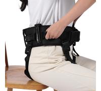 Cintura di deambulazione per anziani con fibbia a sgancio rapido e