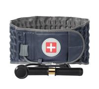 Cintura Di Decompressione Lombare Gonfiabile For Il Supporto Lombare For Alleviare Il Dolore Lombare, Dispositivo Di Trazione Lombare Con Pompa Manuale, Taglia Unica For Vita Da 29 A 49(Blue)