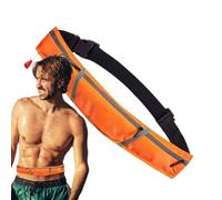 Cintura di galleggiamento per donna, cintura di allenamento per nuoto, galleggiabilità, 150 N, gilet di salvataggio, autogonfiante, riflettente, per paddleboard, kayak, , sport acquatici, zattera