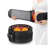 Cintura di massaggio riscaldante per dolore lombare, massaggiare la schiena, Shiatsu, cintura di supporto lombare, alleviare il mal di schiena, sciatica, lombalgia, dolore mestruale cuscino