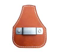 Cintura di misurazione a nastro - Supporto per metro a nastro in pelle, supporto robusto rivettato, organizzatore di attrezzature di qualità professionale | Fissaggio in vita robusto per uomo d'affari