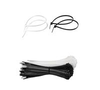 cintura di plastica, 1 fascetta autobloccante in nylon, larghezza 2,7 mm, lunghezza 150-300 mm, multicolore(4x300 White 250pcs)