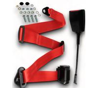 Cintura di Sicurezza Cintura Dreipunkt 45 CM Rosso per Mini Cooper