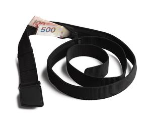 Cintura di sicurezza Pacsafe Cashsafe Wallet Belt Colore: nero