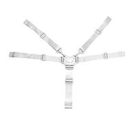 Cintura di Sicurezza per Bambini Sedile a 5 Punti Protezione Universale per Passeggino con Fibbia Regolabile, Materiale in Nylon Premium, Resistente e Durevole, Protegge da Sedie