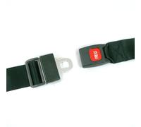 Cintura di sicurezza per sedie a rotelle con fibbia a scatto in metallo con pulsante a pressione in metallo