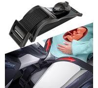 Cintura di sicurezza regolabile con delfino, cintura di sicurezza per gravidanza, cintura di sicurezza per auto, donne e uomini, comfort e libertà per mamme incinte, protegge la pancia del bambino